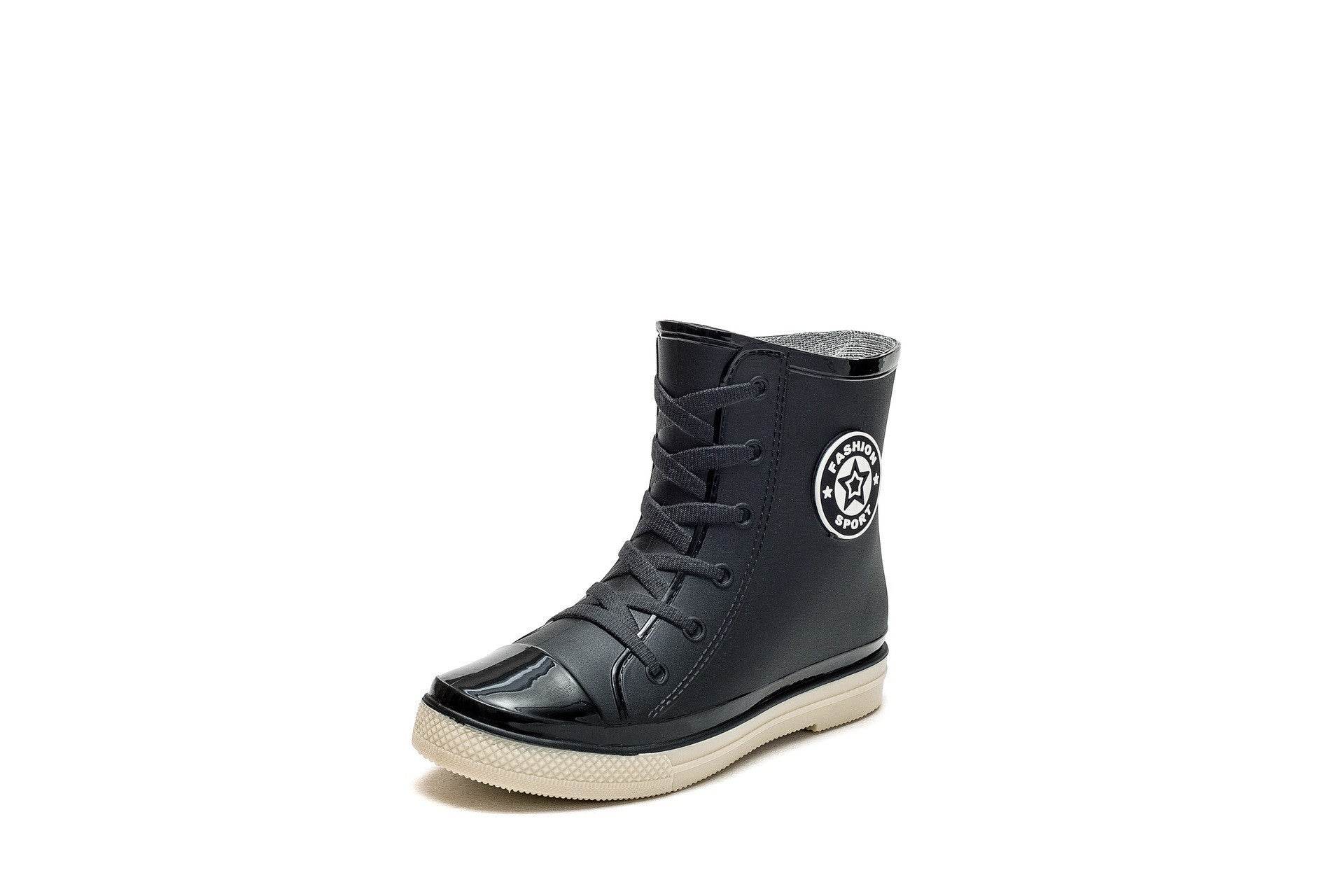 Waterproof Non-slip Wear-resistant Rain Boots For Women - Mubimart