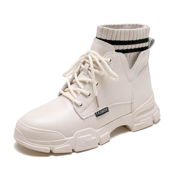 Martin boots women tide single boots short boots women - Mubimart