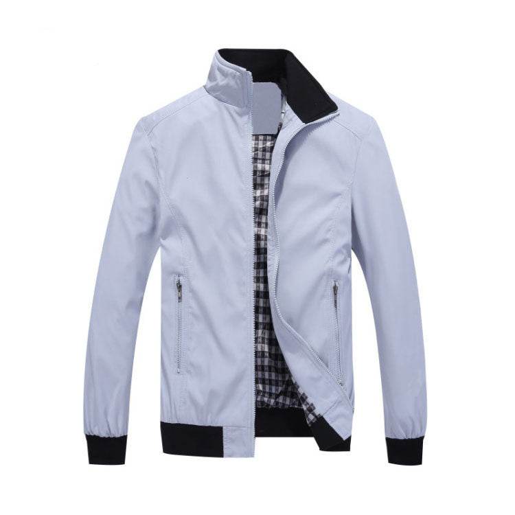 New Jacket Men Fashion Casual Loose Mens Jacket Sportswear Bomber Jacket Mens jackets and Coats Plus Size M- 5XL - Mubimart