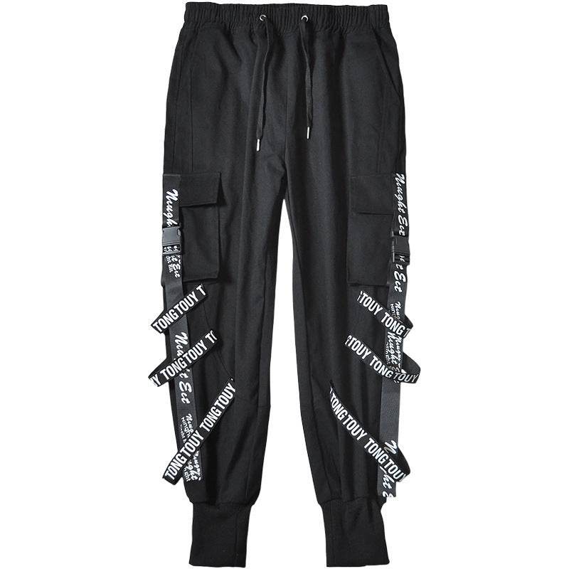 Multi-pocket cargo pants - Mubimart