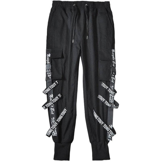 Multi-pocket cargo pants - Mubimart