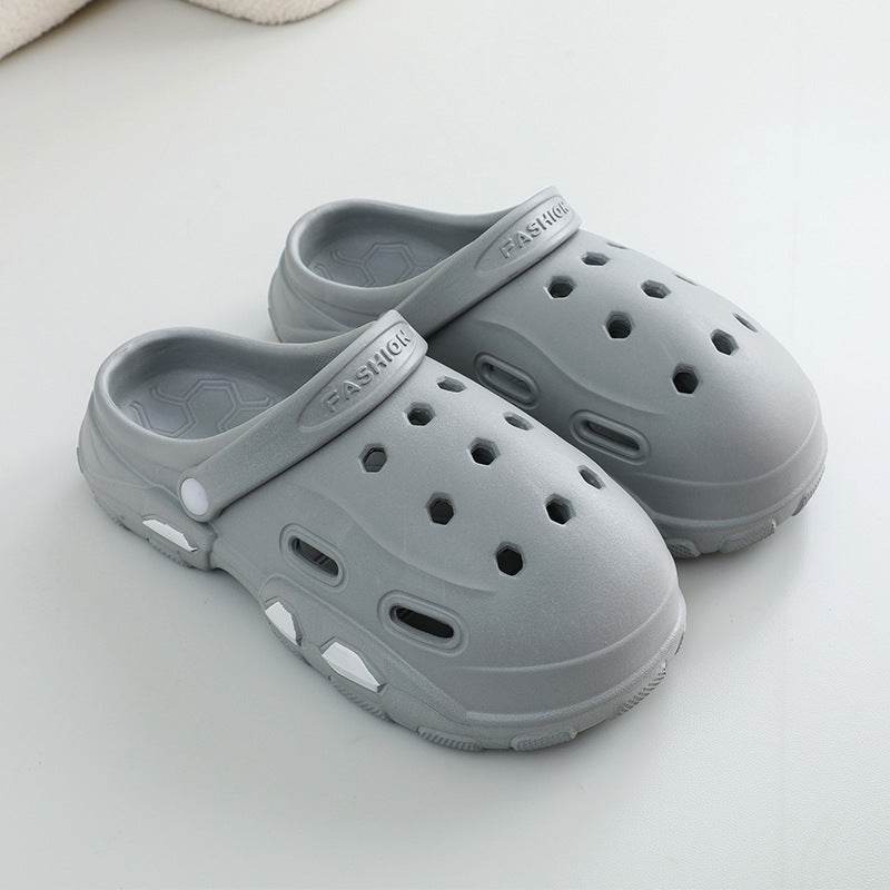 Clogs Shoes Summer Thick Bottom Sandals Outdoor Garden Shoes - Mubimart