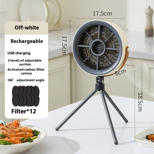 Household Portable Desktop Large Wind Power Small Range Hood