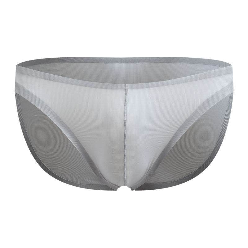 Seamless Men Briefs Ice Silk Underwear - Mubimart