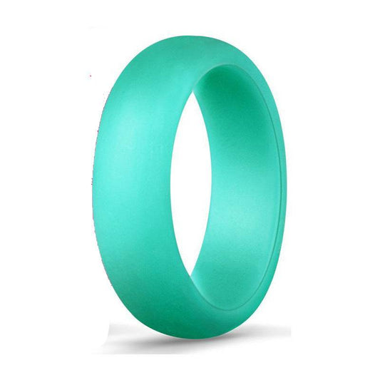 Silicone Ring Glitter Beautiful Ring Jewelry - Mubimart