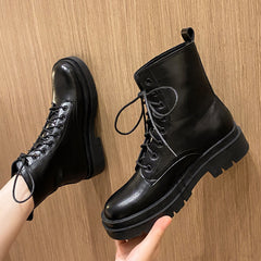 Women's platform ankle boots