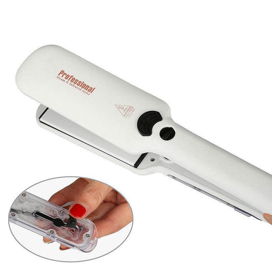 Infrared steam spray hair straightener - Mubimart