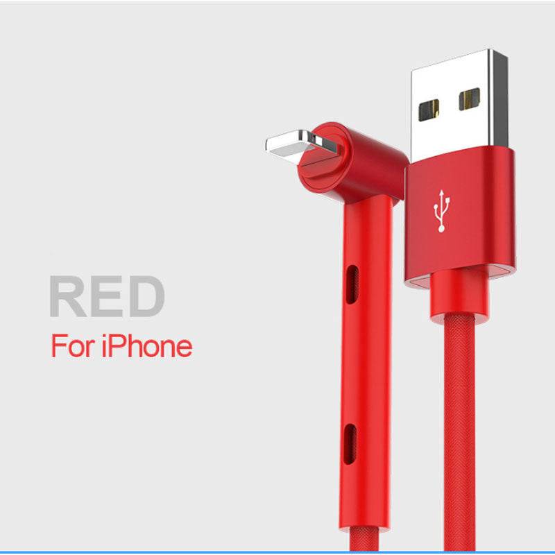curved phone charging cable - Mubimart