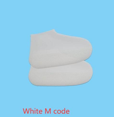 Men and women hiking slip wearable easy to carry silicone rain boots - Mubimart