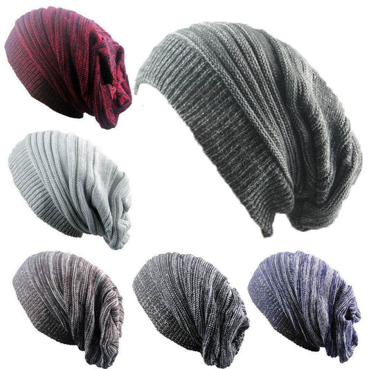 Warm Woolen Yarn For Men And Women Couple Hats - Mubimart