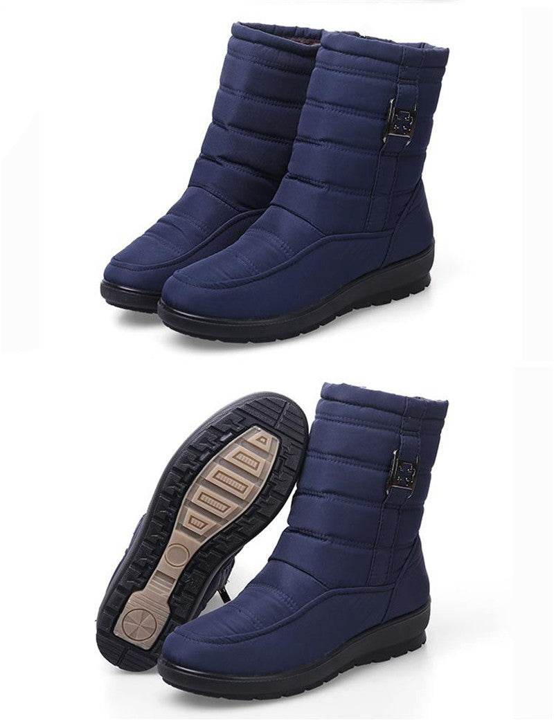 Antiskid Waterproof Women Fashion Boots - Mubimart