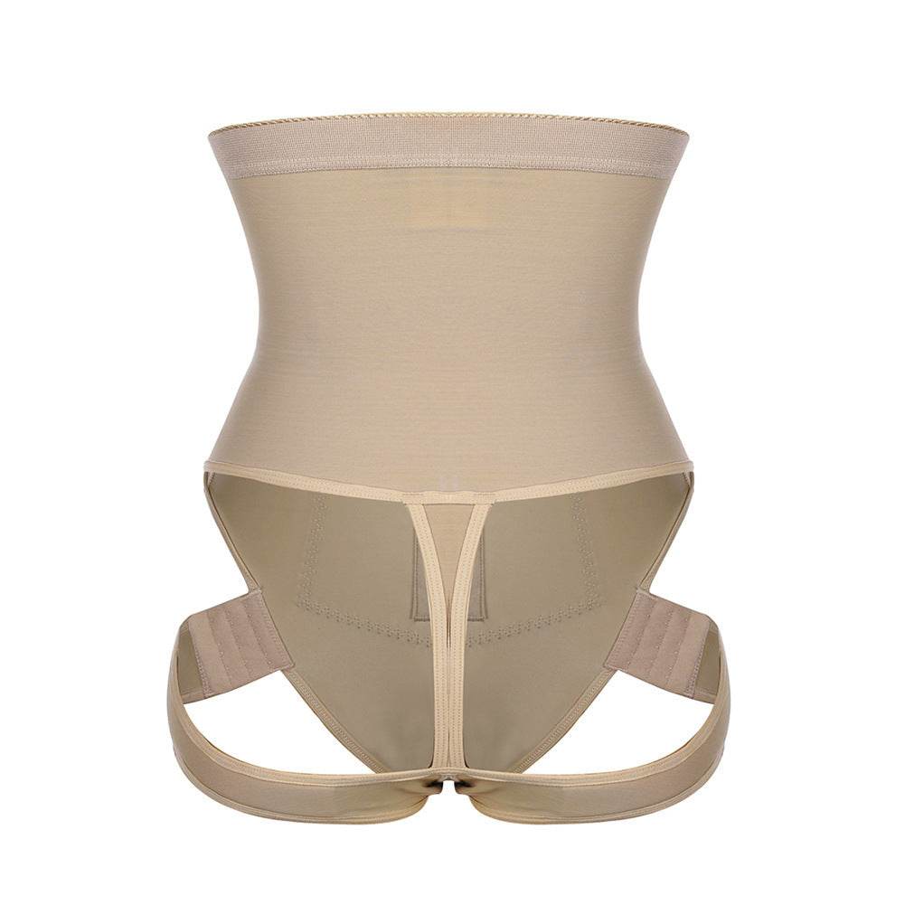 Women's High Waist Abdominal Hip Lifter Body Shaper Shapewear - Mubimart