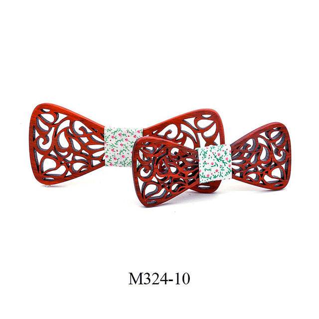 Wooden bow tie - Mubimart
