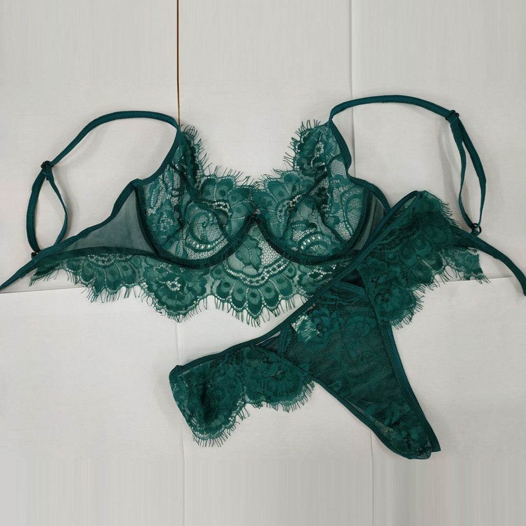 Hollow fashion female lingerie set - Mubimart