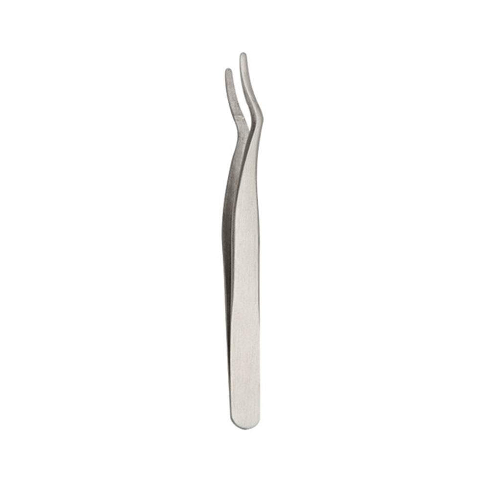Stainless Steel Eyelash Curler Aid Tweezers - Mubimart