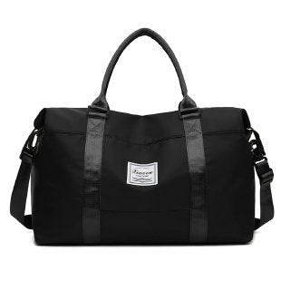 Travel Duffel Bags Sports Fitness Gym Tote Bag Women Weekender Overnight Bag - Mubimart