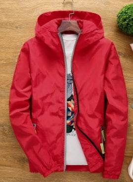 Autumn Spring Jackets Men Bomber Jacket Male Casual Coat For Men Wind Breaker New Hooded Jacket Men'S Windbreaker - Mubimart