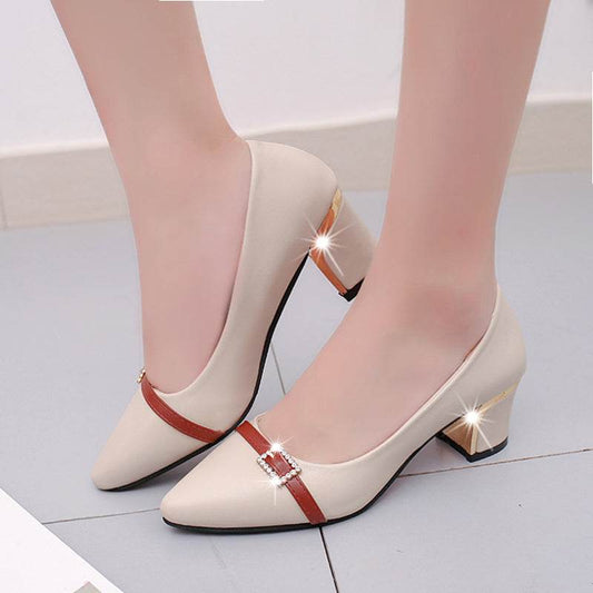 Women's Block Heel Sandals - Mubimart
