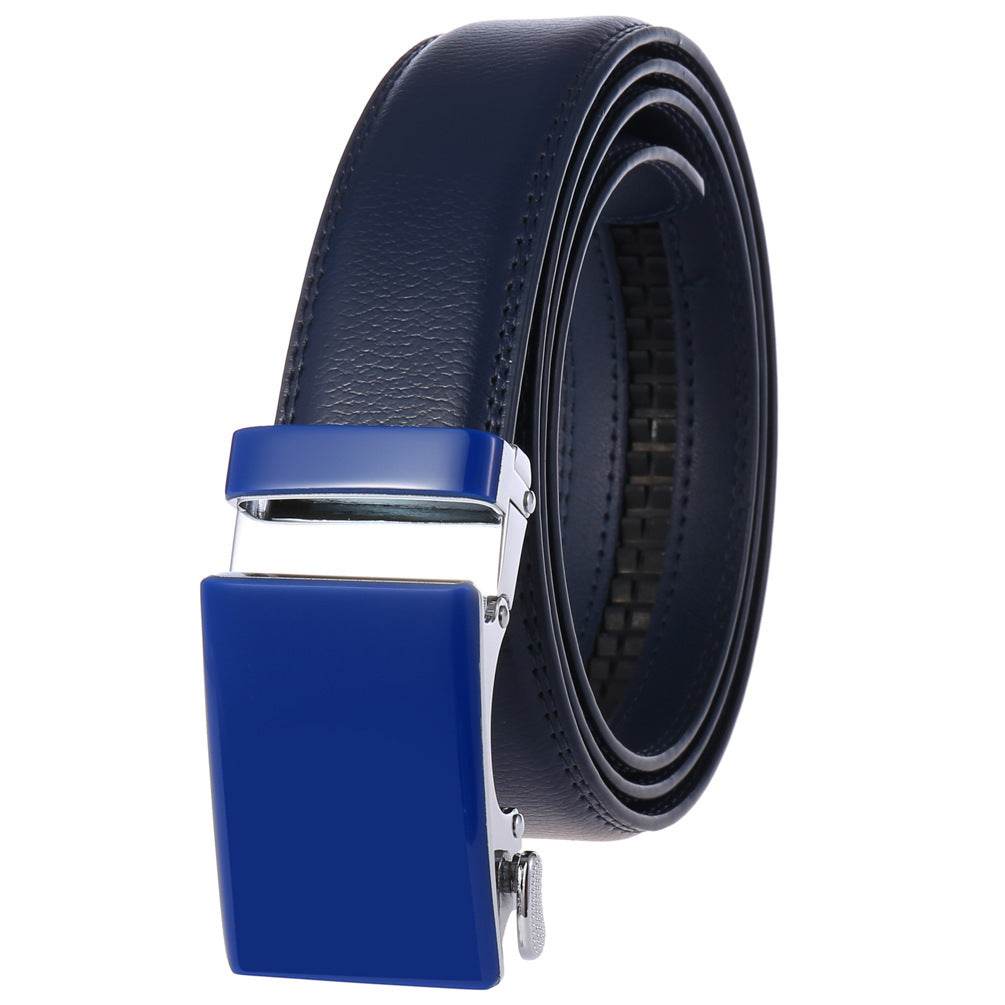Business belt automatic buckle belt - Mubimart