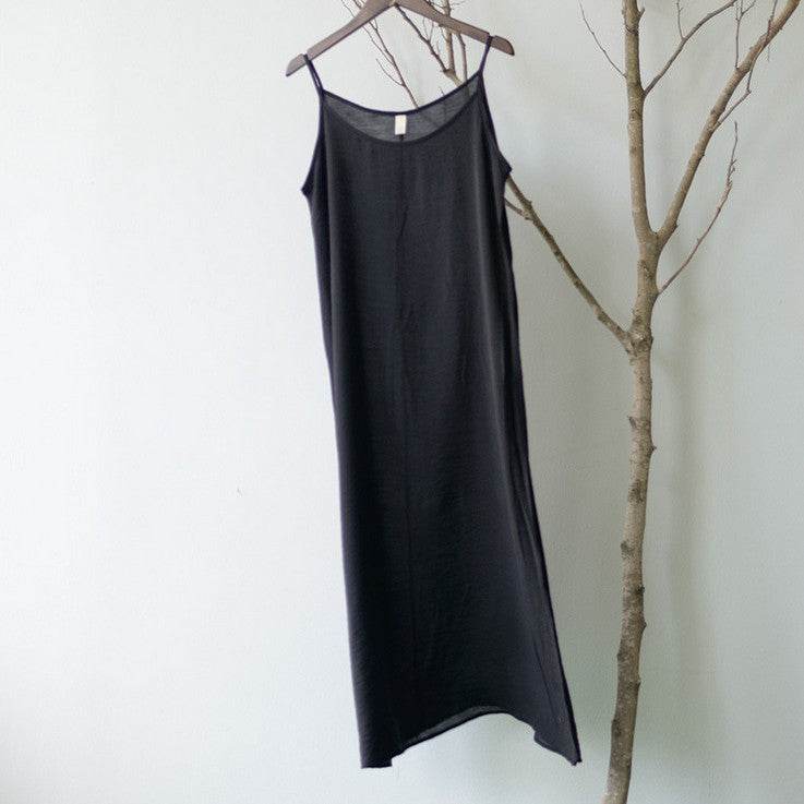 Women's Bottoming Camisole Loose Dress - Mubimart