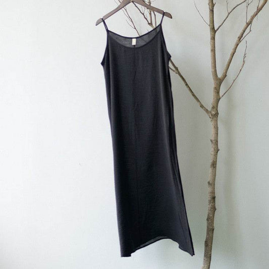 Women's Bottoming Camisole Loose Dress - Mubimart