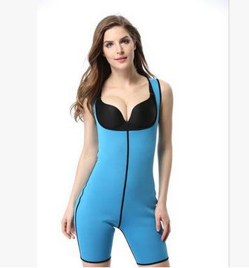 Hot Shapers Bodysuit Sauna Suit Waist Trainer Corsets Neoprene Body Shaper Redu Cincher Women Slimming Full shape Slim Shapewear - Mubimart -  