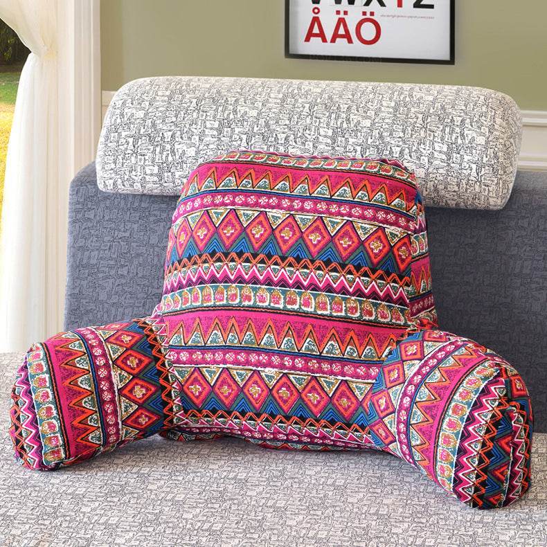 Lumbar Cushion Backrest Lumbar Support Travel Pillow Seat Home Pillow - Mubimart