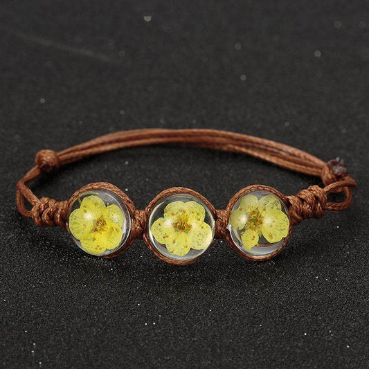 Flower Time Gemstone Bracelet - Mubimart
