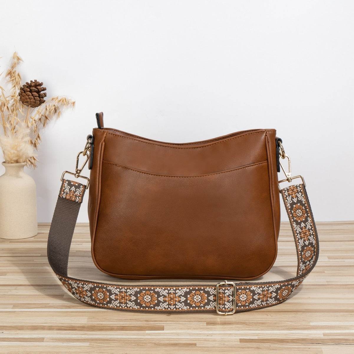 Crossbody Shoulder Bag Simple Fashion Women - Mubimart