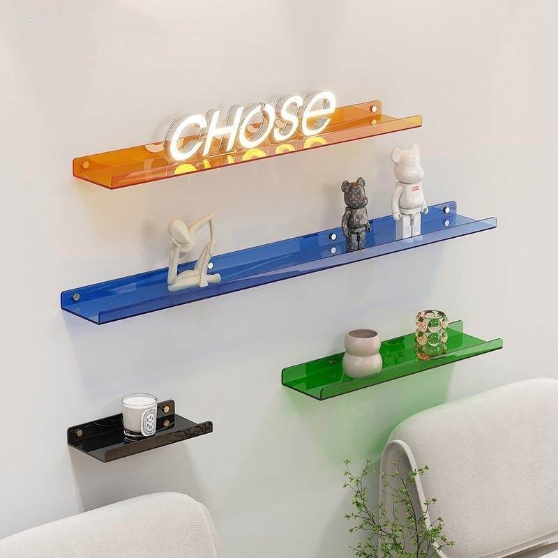 Wall Shelf Shelf Partition Display Stand - Mubimart