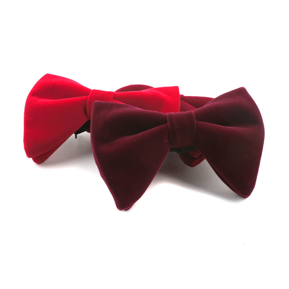 Velvet Bow Tie Men's Butterfly