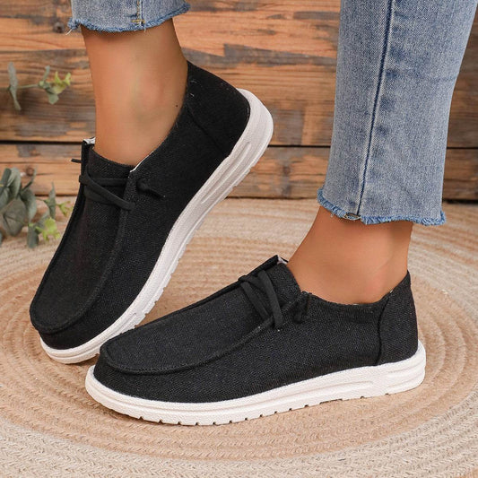 Women's Fashion Comfort And Casual Canvas Shoes - Mubimart