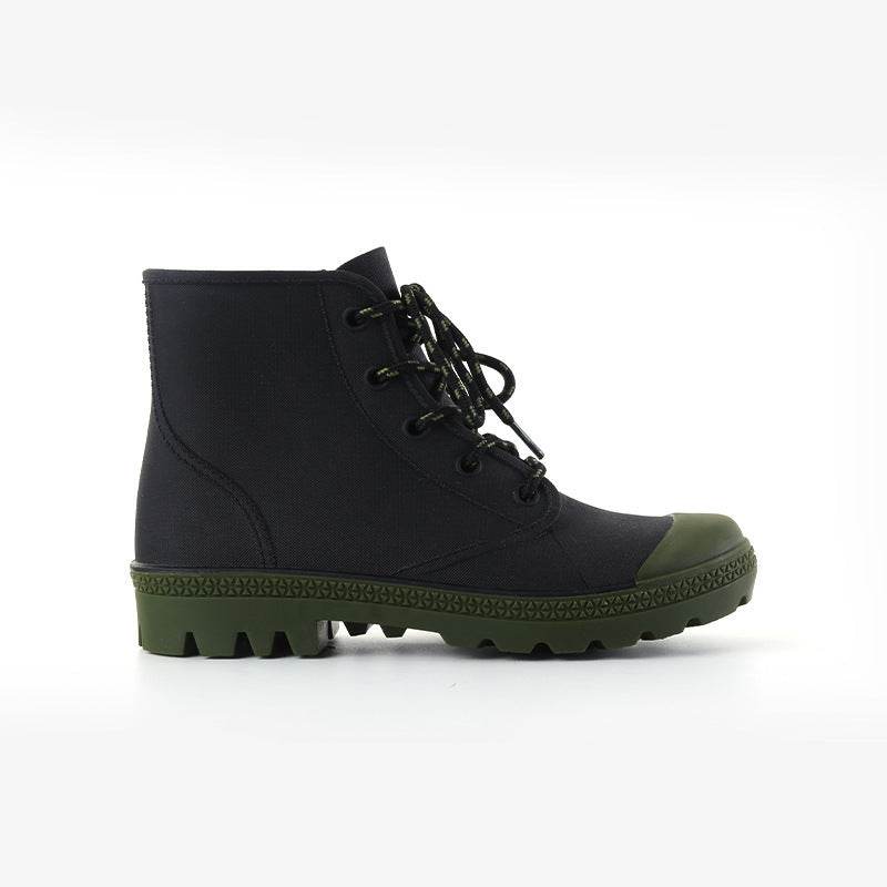 Rain Waterproof Rubber Short Boots - Mubimart