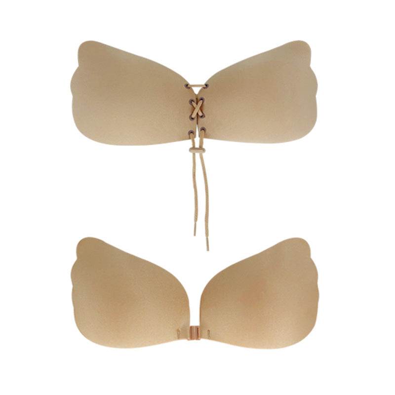 Gather The Invisible Bra Strapless Mango Wings Silicone Nipple Sticker - Mubimart