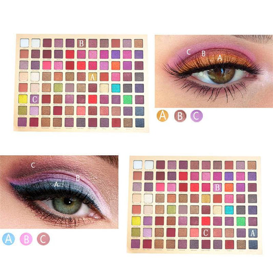 88 color eyeshadow palette - Mubimart