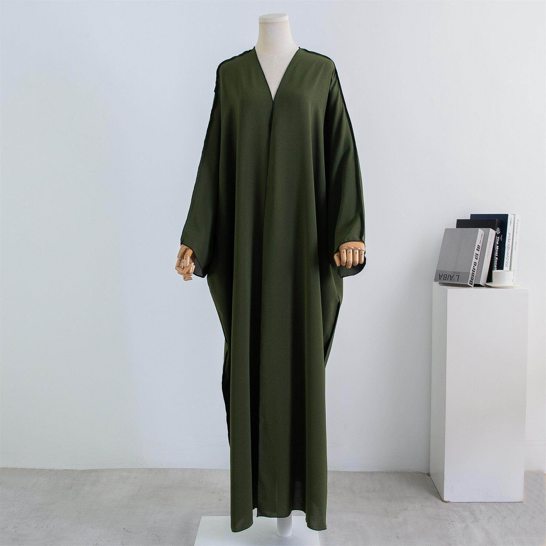 Middle East Arab Women's Clothing Casual Cardigan Plus Size Robe - Mubimart