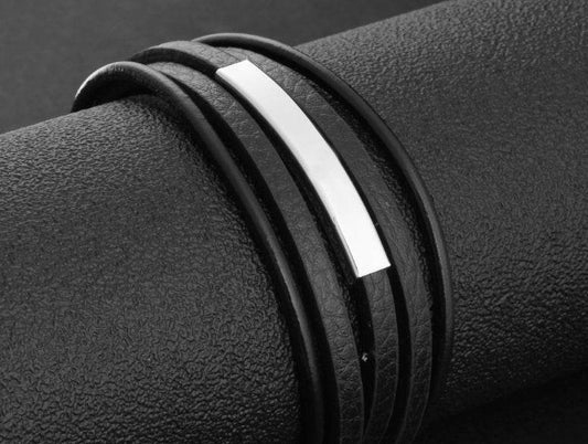 Genuine Leather Bracelets For Men - Mubimart