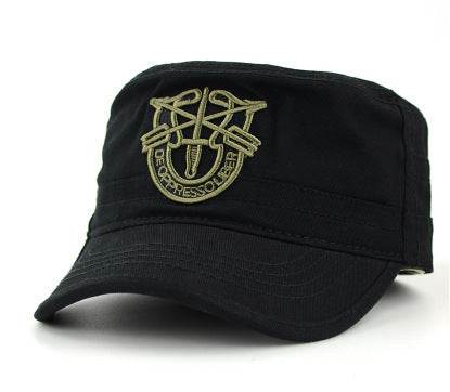 Camouflage military cap flat hat - Mubimart