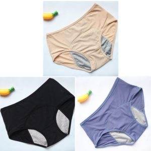 Leak-proof Women's Menstrual Briefs Before And After - Mubimart