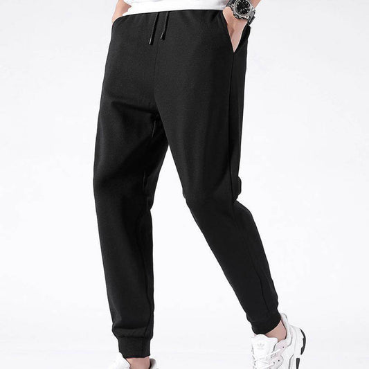 Men's Fashion Simple Casual Zipper Sweatpants - Mubimart