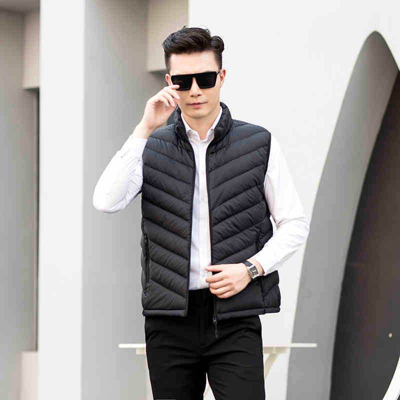 Lightweight Down Jacket Short Men - Mubimart