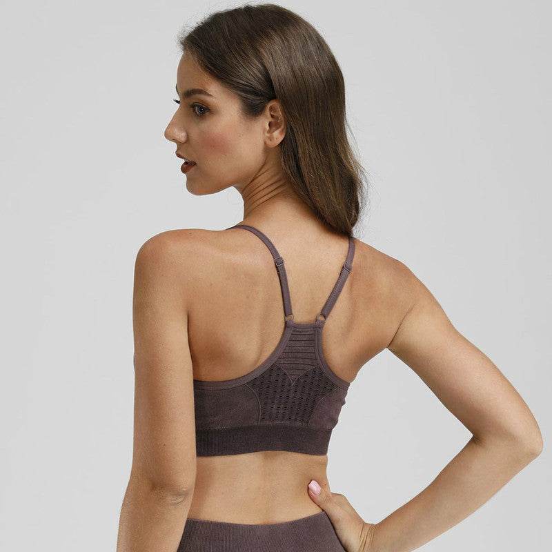 Yoga sports bra - Mubimart