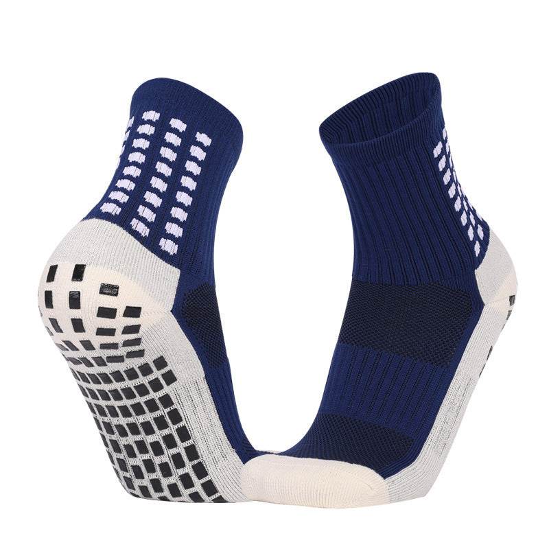 Non-slip Middle Cylinder Dispensing Thickening Sweat-absorbing Wear-resistant Towel Bottom Athletic Socks - Mubimart