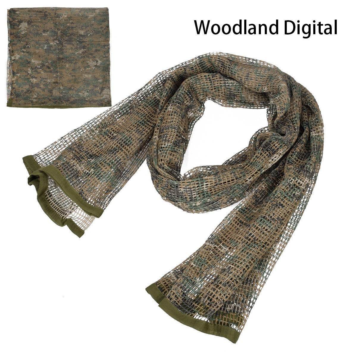 Breathable camouflage outdoor men's and women's scarves - Mubimart