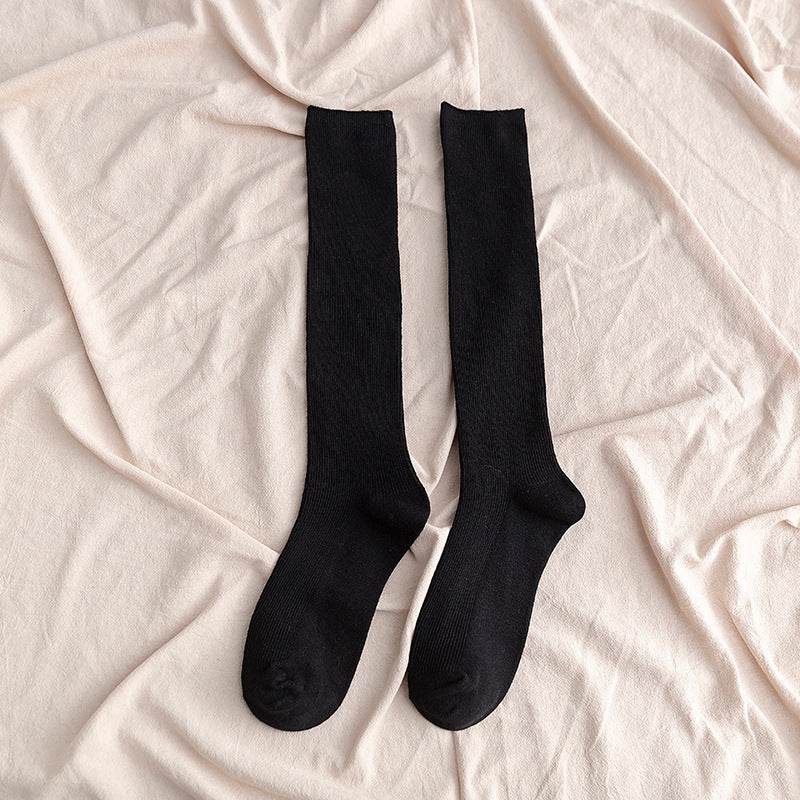 South Korea Japanese jk middle tube knee-length street half-high tube ins trendy socks - Mubimart
