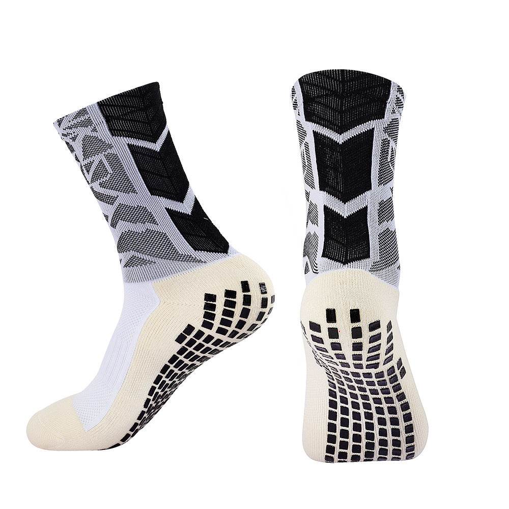 Medium Tube Professional Thickened Glue Non-slip Football Athletic Socks - Mubimart
