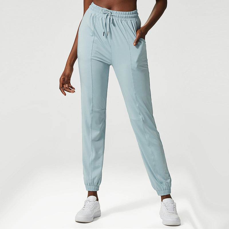 Women Running Fitness Yoga Loose Pants - Mubimart