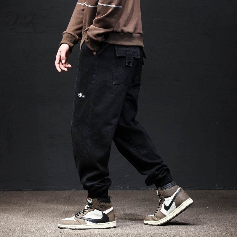 Fallwinter Tooling Jeans Mens Loose Harem - Mubimart