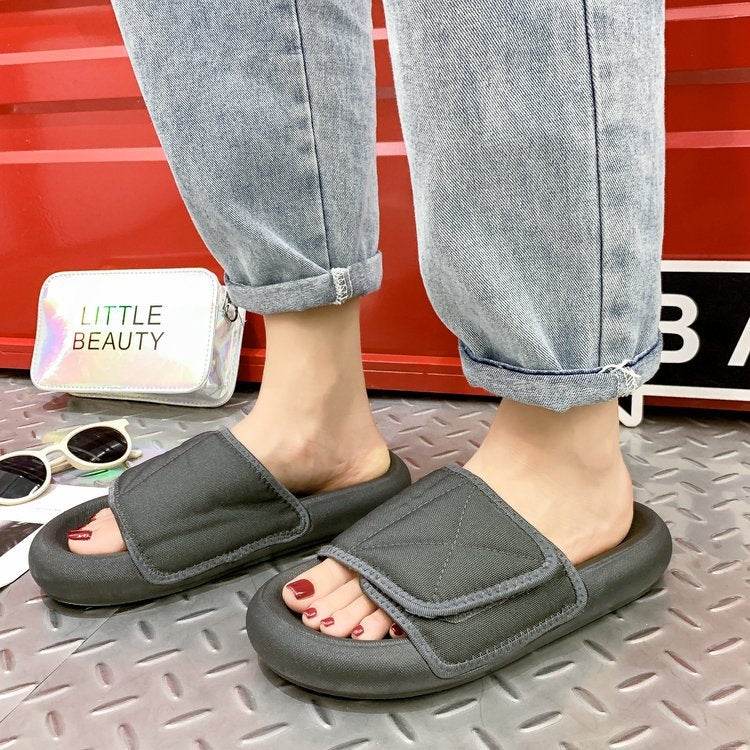 Men and women slippers beach shoes - Mubimart