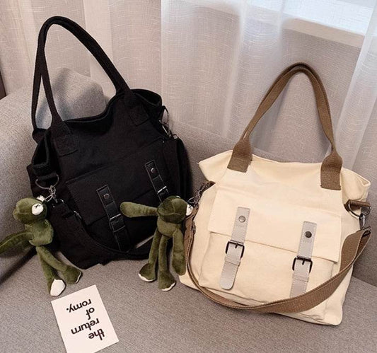 Fashion One Shoulder Canvas Bag For Women - Mubimart